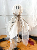 Rustic Primitive Halloween Ghost : Small