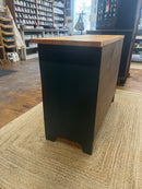 Vintage Pine Cabinet with Butcher Board Top