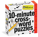 Mensa® 10-Minute Crossword Puzzles Page-A-Day® Calendar 2027