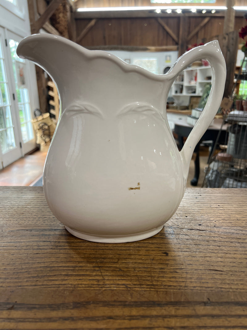 Vintage W.S. George Ironstone Water Pitcher