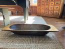 Antique European Wooden Dough Bowl - Trencher