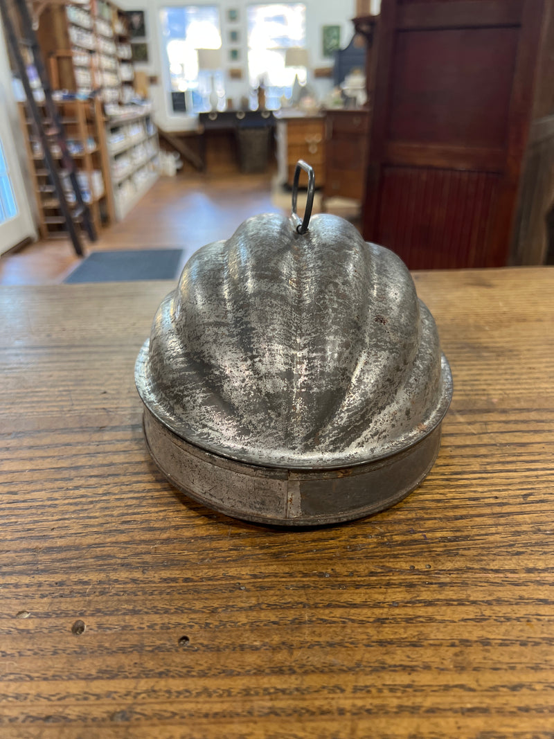 Antique Steamed Pudding Mold