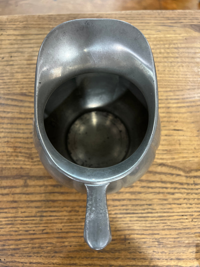 Vintage Flagg + Homan Pewter Pitcher