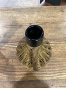 Vintage 12” Demijohn Wicker Wrapped Bottle