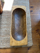Antique European Wooden Dough Bowl - Trencher