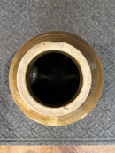 Antique Two Tone Primitive Preserve Storage Jar