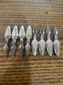 Vintage Silver Plate Set of 4 Corn on the Cob Holders