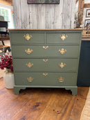 Antique Two Over Three Chest of Drawers