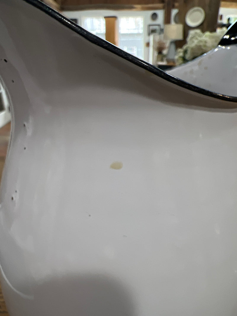 Vintage Enamel 9.5” Pitcher