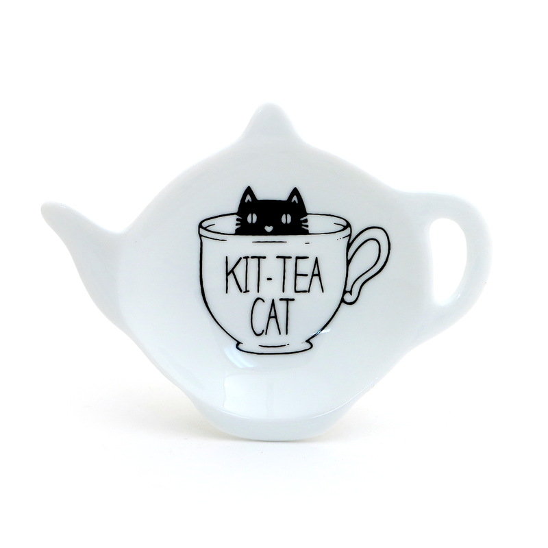 Kit Tea Cat Tea Bag Holder