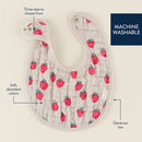 Itzy Bibs™ - 3-Pack: Strawberries + Cream