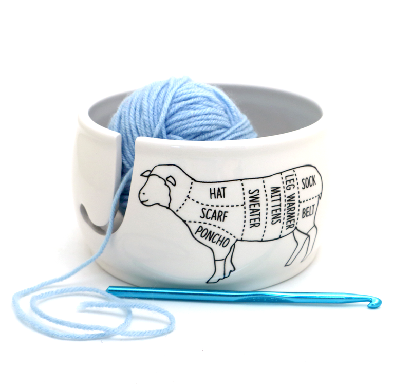 Sheep Parts Yarn Bowl