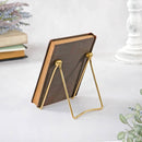 Bard's Folding Gold Wire Easel: 4" x 4" x 4.75"