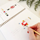 Nutcracker Watercolor Workbook