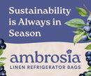 Reusable Linen Produce Bag for Berries | Spring Kitchen