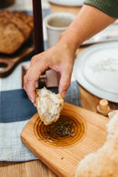 The Artisan Dipping Board | Wooden Charcuterie Board: Walnut
