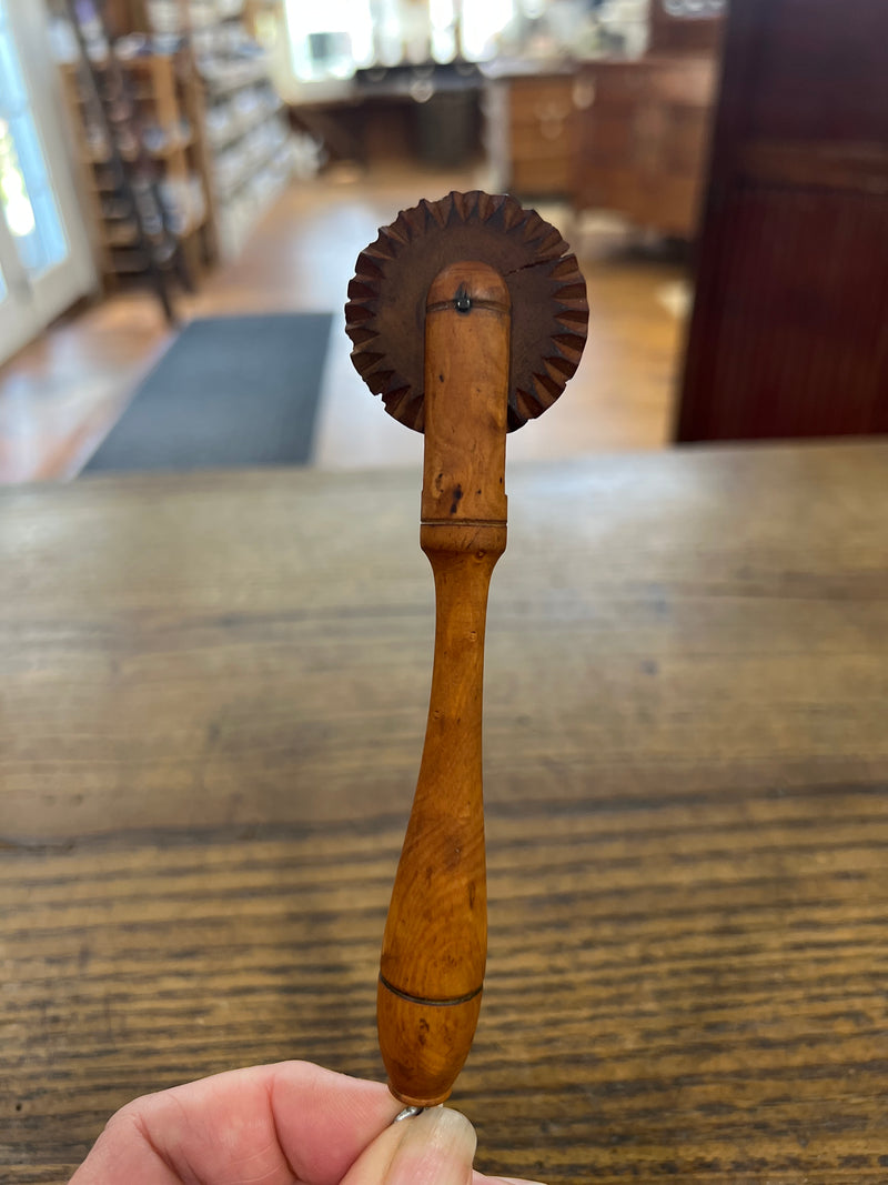 Antique Wooden Pie/Pastry Crimper