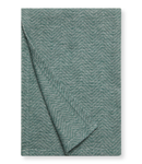 Bayside Herringbone Shawl - Evergreen