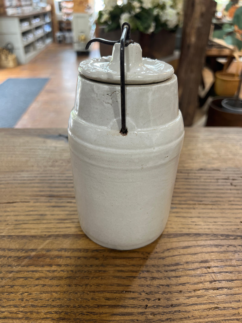 Antique Weir Stoneware Canning Jar