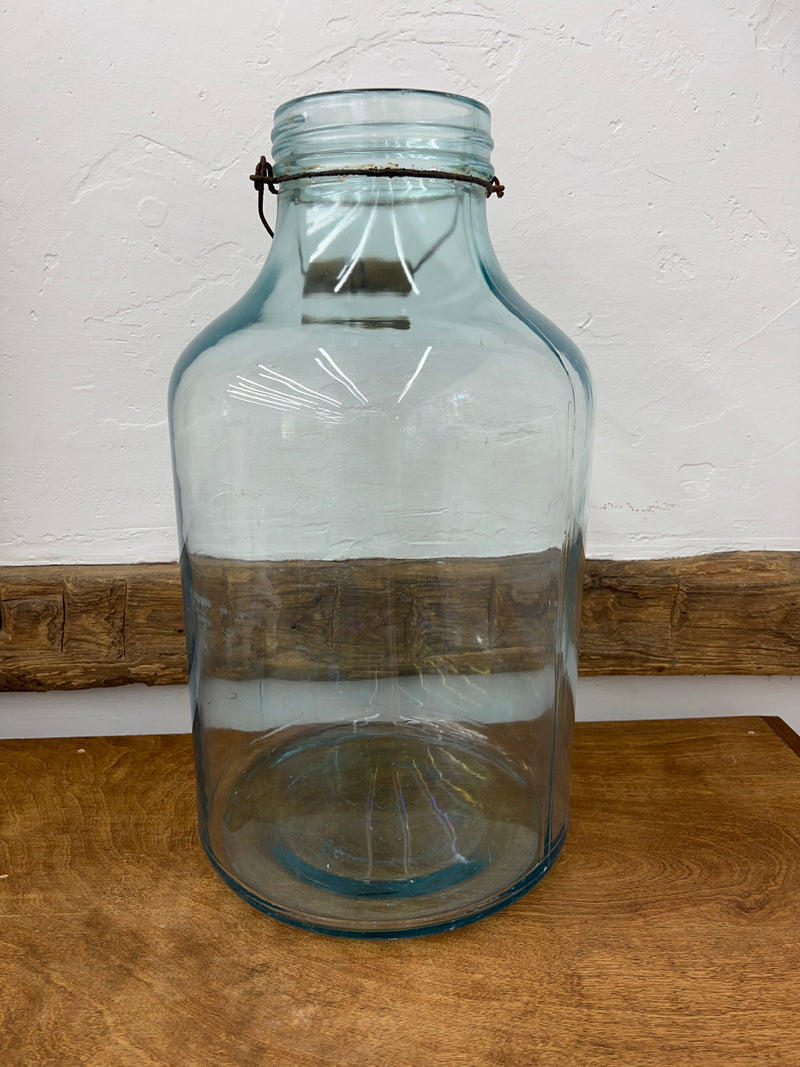 Vintage Owen’s Illinois  1931 Glass 5 Gallon Wide Mouth Jug