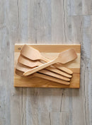 Curved Spatula Server: Maple / 14"