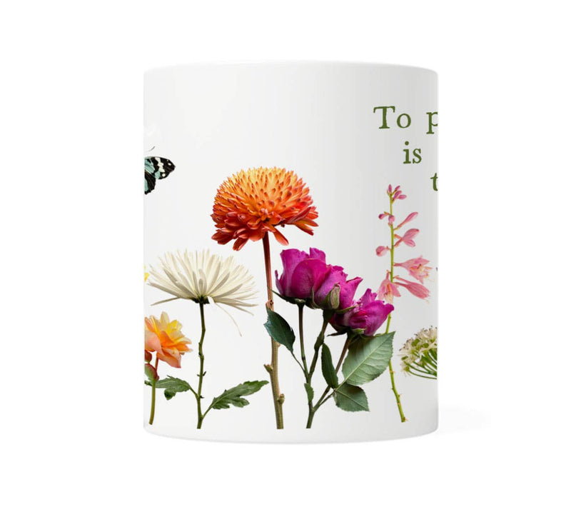 Plant A Garden Believe in Tomorrow Audrey Hepburn Coffee Mug