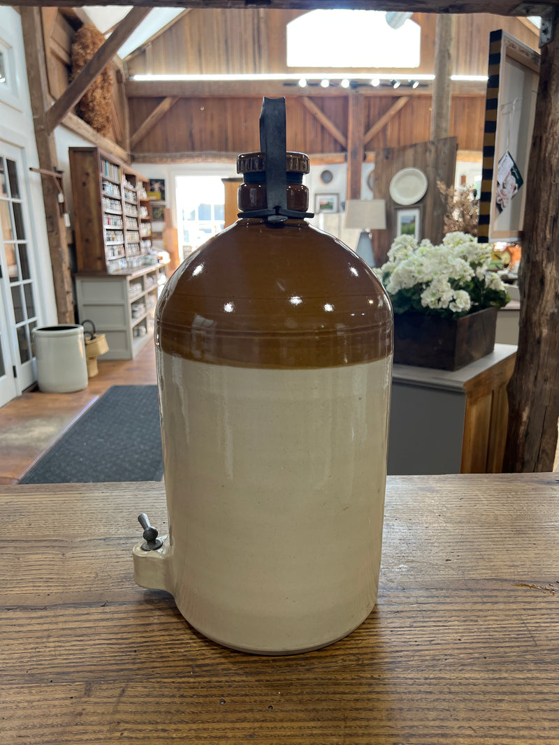 Antique English Whiteway’s Devon Cyder Stoneware Bottle