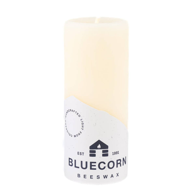 100% Pure Natural Beeswax Pillar Candles Fall Home Decor: Ivory / 2" x 3"