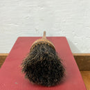 Vintage 11” Round Horsehair Paint Brush with Turned Handle