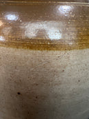 Antique Two Tone Primitive Preserve Storage Jar