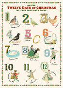 Christmas Puzzle – 500 Pc Tube with Vintage Illustrations