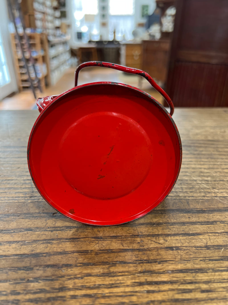 Vintage Red Winged Wheel Lantern No.350