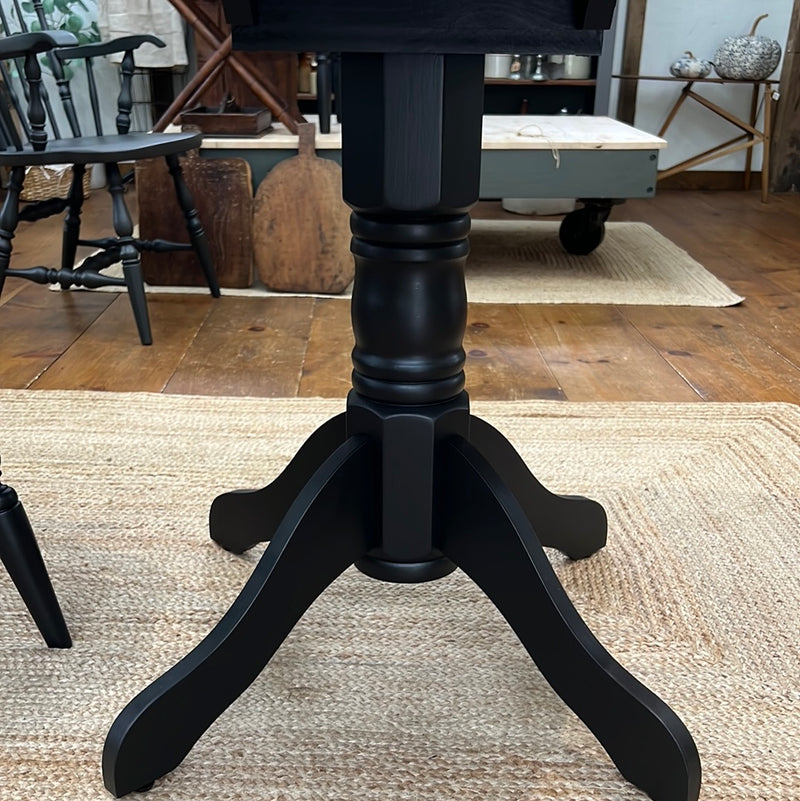 Vintage Round Pedestal Table