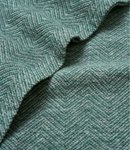 Bayside Herringbone Shawl - Evergreen