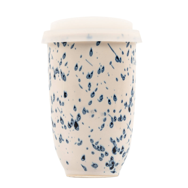 Orchid Ceramic Travel Mug – 12oz with Lid & Sleeve