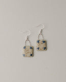 Ceramic Delft Earrings Small