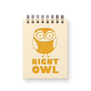 Night Owl Mini Jotter Notebook