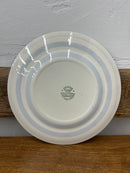 Vintage Devon Blue Striped 9” Plate