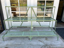 Vintage Wrought Iron Three Tiered Plant Stand