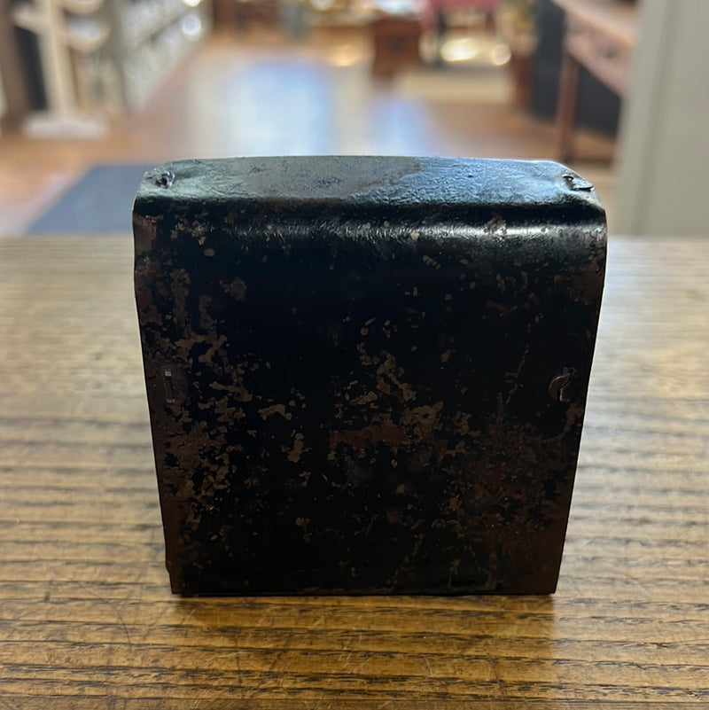 Antique Tin Match Box Holder