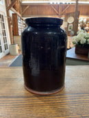 Vintage Red Ware Storage Jar