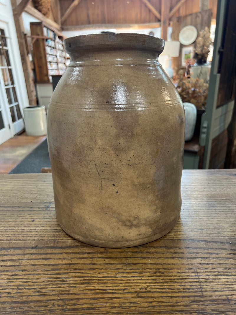 Antique Stoneware Storage Jar