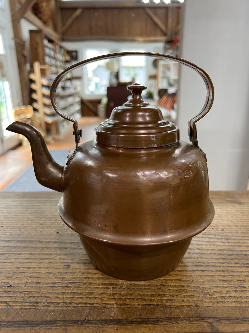 Vintage No. 2 Copper Tea Kettle