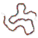 Multi Groovy Bell Garland Holiday Decor 100% Iron