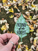 Iron-on patch | Friend of the Forest Leaf-Green
