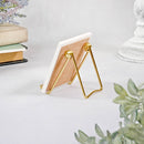 Bard's Folding Gold Wire Easel: 4" x 4" x 4.75"