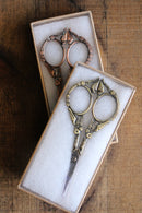 Feathered Friends Scissors : Antique Gold