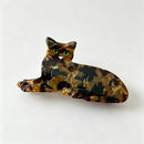 Animal Shape Claw Clip: Black White / F