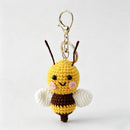 Crochet Bee Keychain: Style3 / F