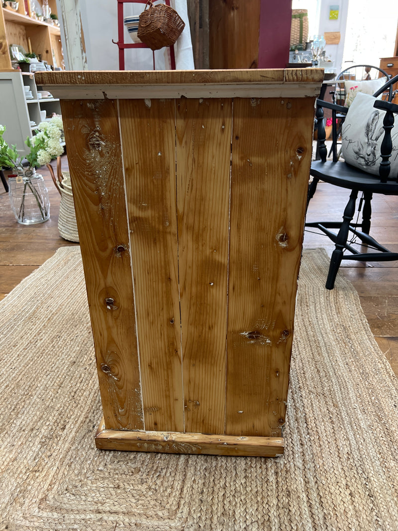 Primitive Four Drawer Pine Chest